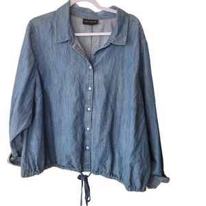 Lane Bryant Chambray Shirt